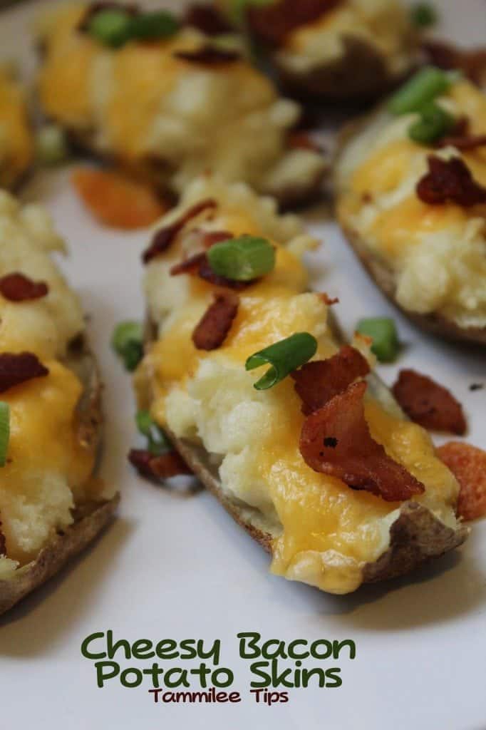 Cheesy Bacon Potato Skins