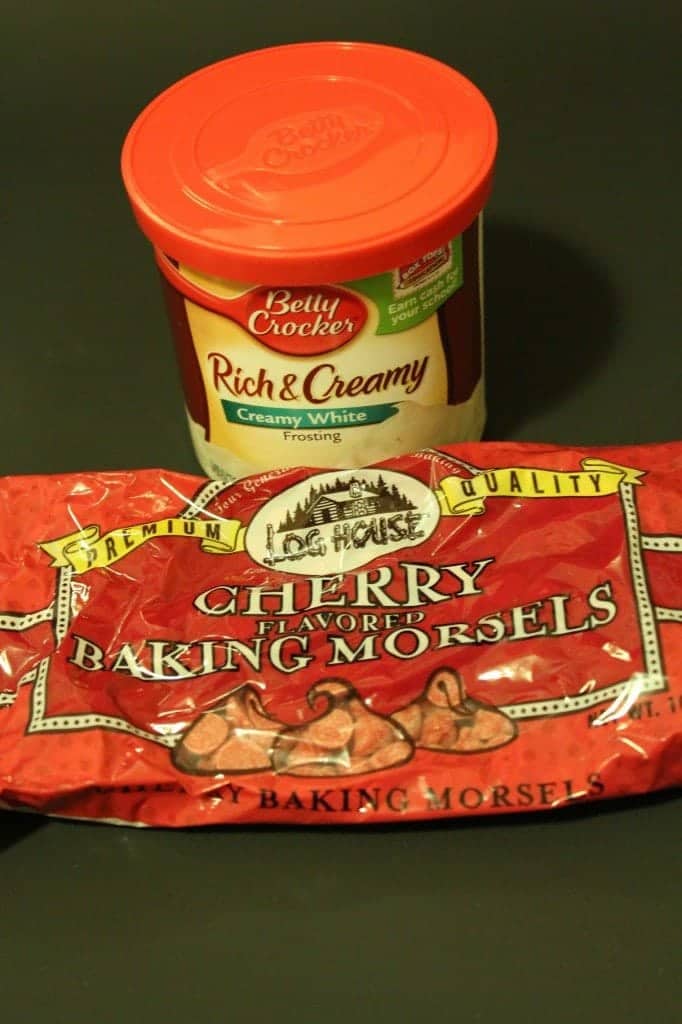 Cherry Fudge Ingredients