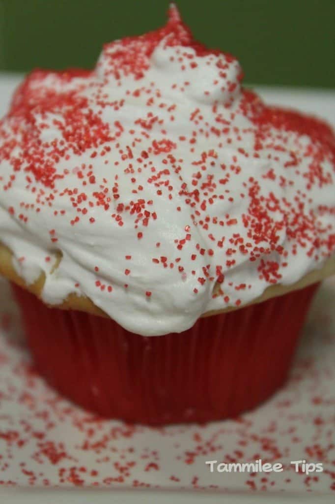 Cool Whip Frosting Cupcake