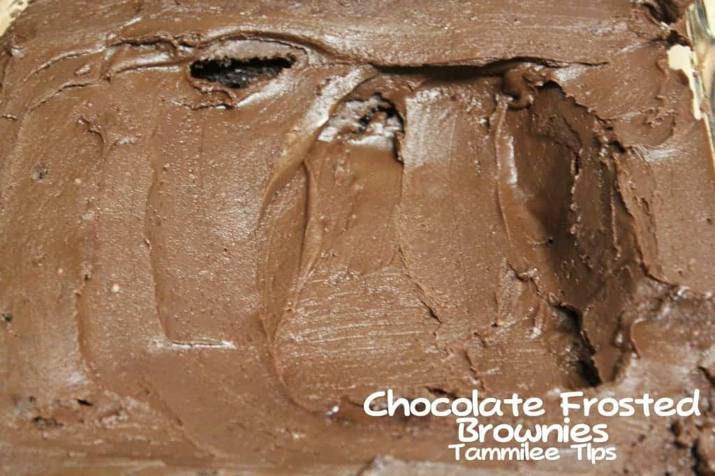 Chocolate Frosted Brownies