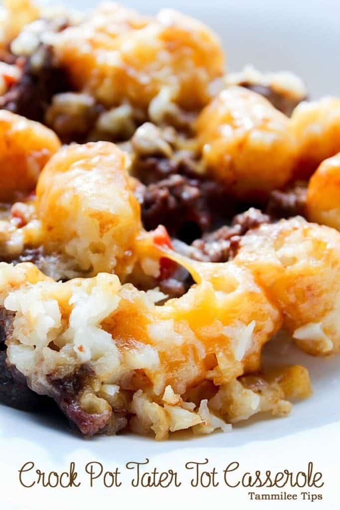 crock pot tater tot casserole