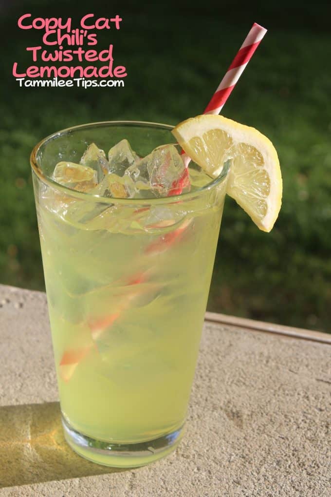 Copy Cat Chili's Twisted Lemonade Recipe