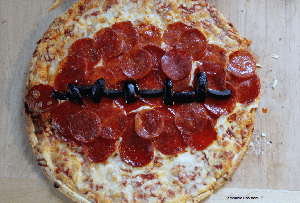 Last minute football party! Check out these Football Pizzas
