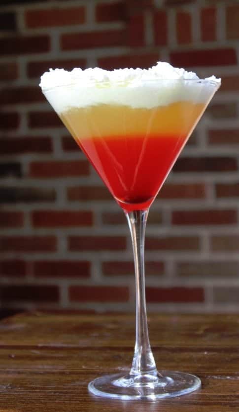 Halloween Candy Corn Cocktail Recipe