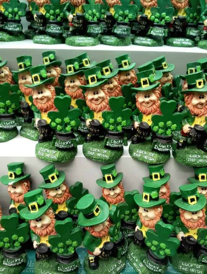 Oh the things you see at a Dublin Ireland Tourist Gift Shop