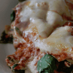 Crock Pot Spinach Lasagna