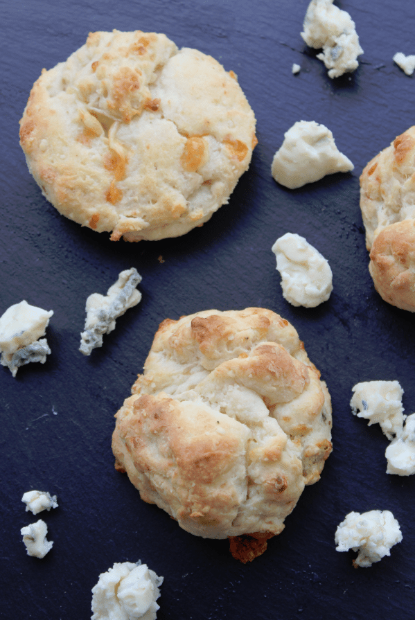Super Easy Blue Cheese Biscuits