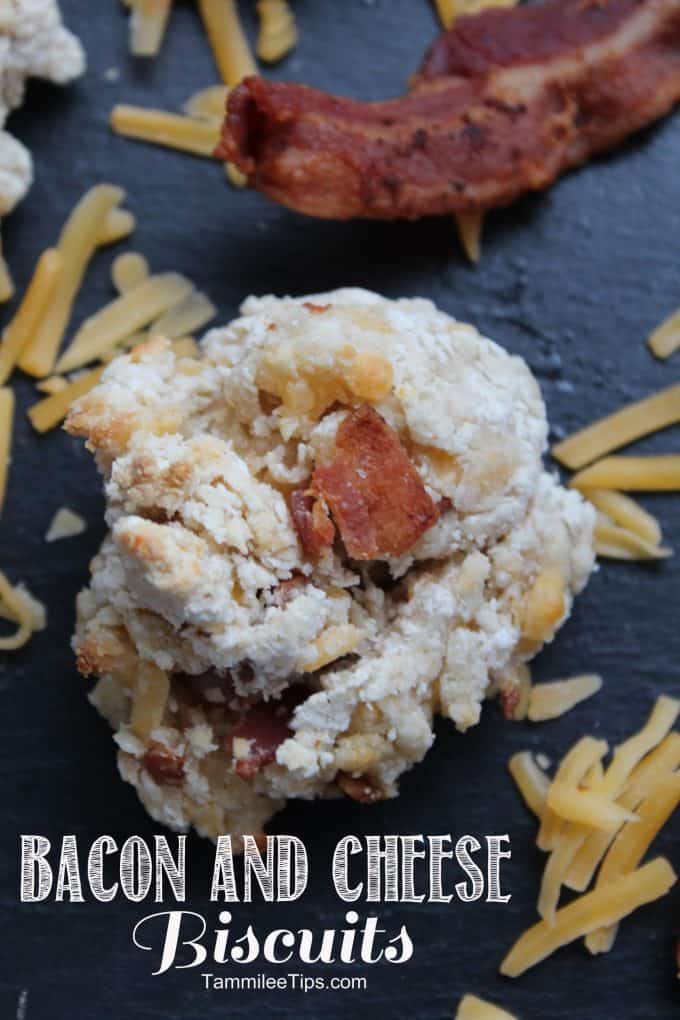 Bacon and Cheese Biscuits
