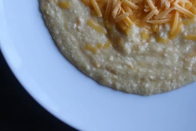 Crock Pot Cheese Grits