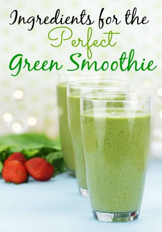 Ingredients for Perfect Green Smoothies