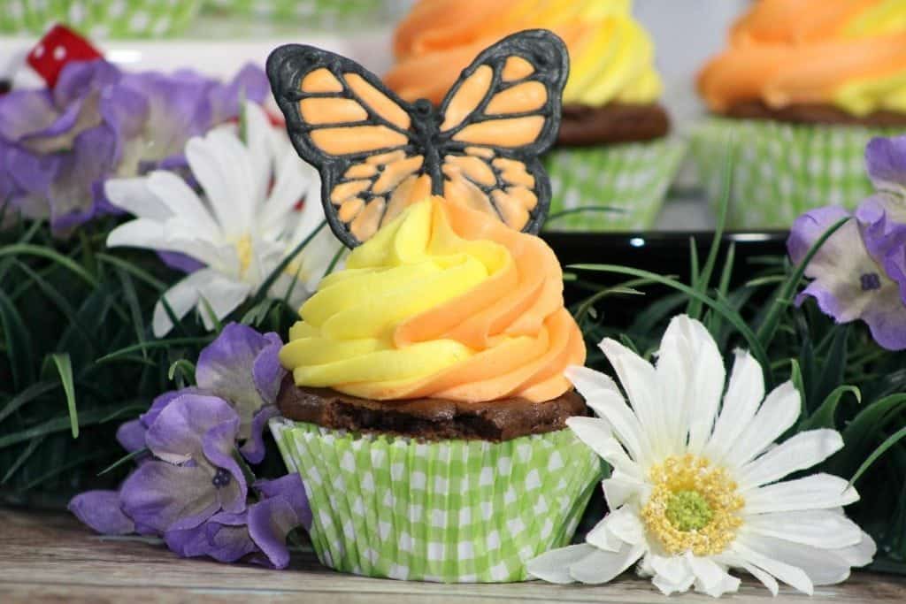 Monarch Butterfly Cupcakes
