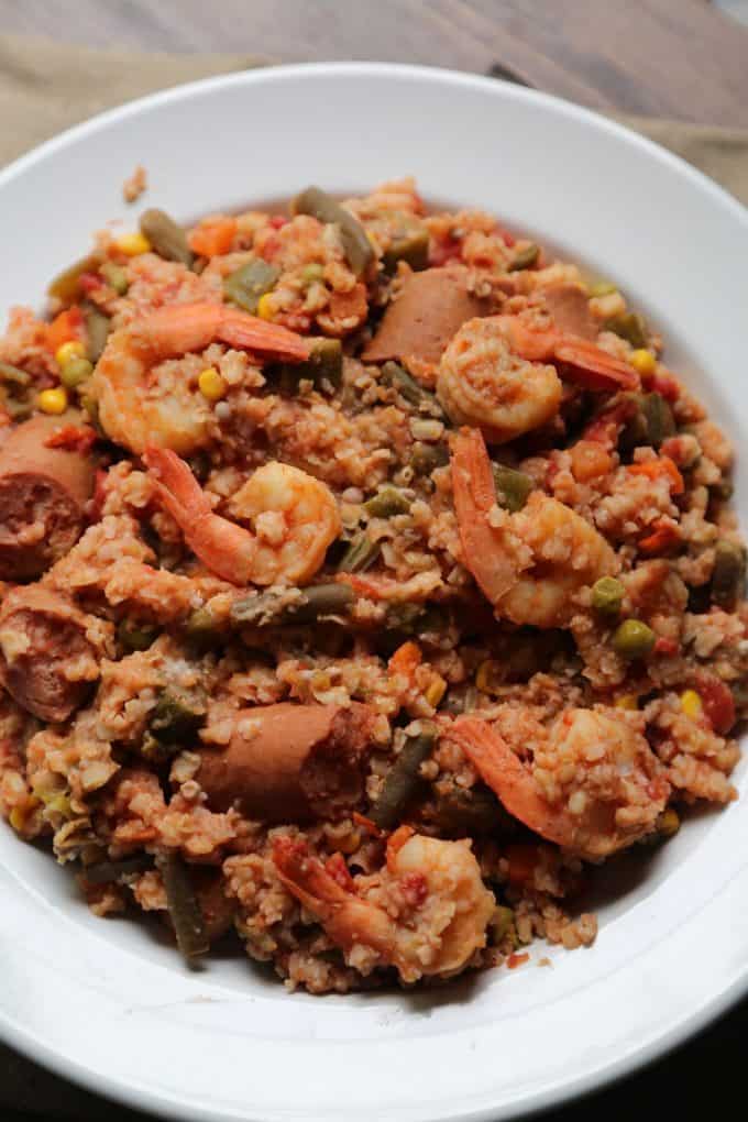 Crock Pot Kielbasa and Shrimp Stew Recipe