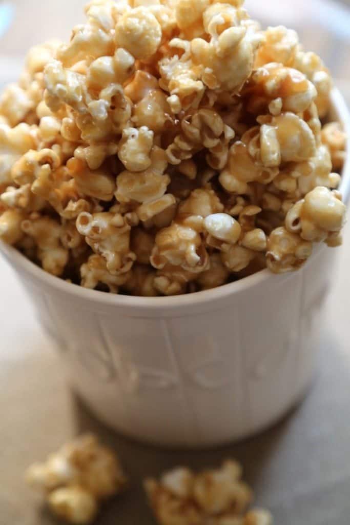 Salted Caramel Popcorn Recipe