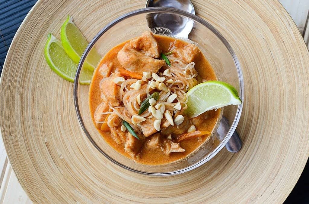 Slow Cooker Crock Pot Thai Chicken Stew Recipe Tammilee Tips