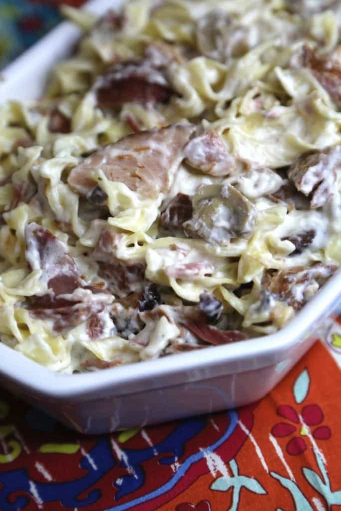 Slow Cooker Crock Pot Ham and Swiss Casserole Recipe Tammilee Tips