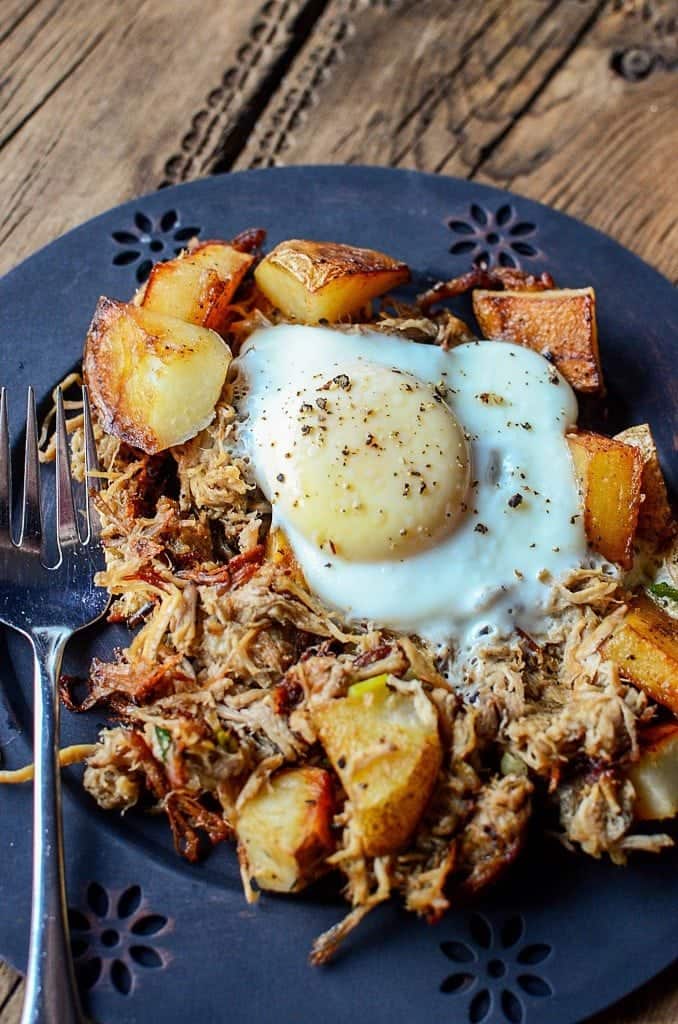 Pulled Pork Breakfast Hash Recipe Tammilee Tips