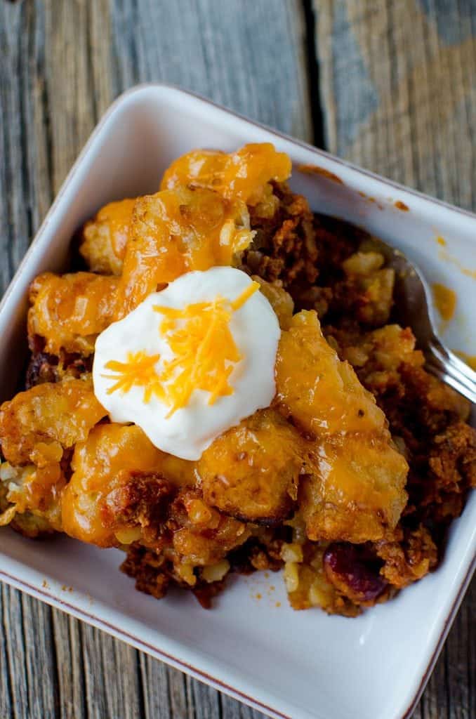 Crock Pot Tater Tot Sloppy Joe Casserole Recipe Tammilee Tips