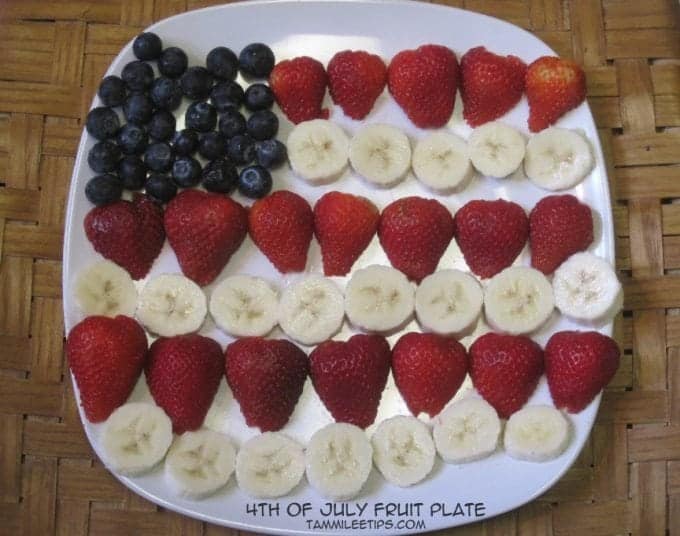 4th of July Fruit Plate Tammilee Tips