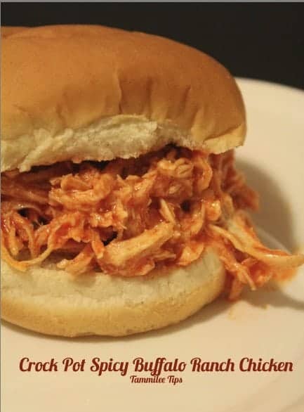 Crock Pot Spicy Buffalo Ranch Chicken