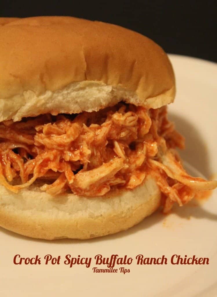 Crockpot Spicy Buffalo Ranch Chicken