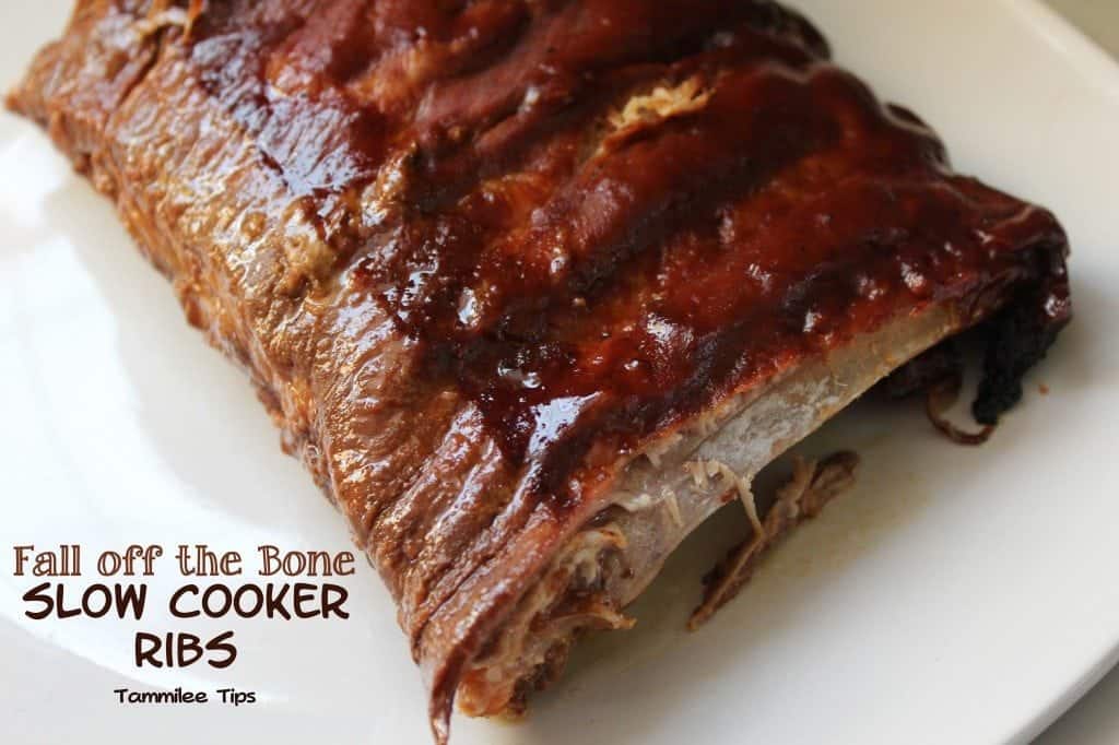 Amazing Fall of the Bone Slow Cooker Ribs