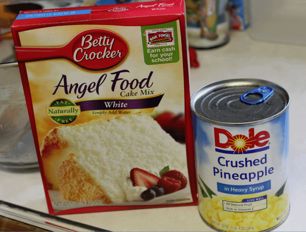 Pineapple Angel Food Cake Recipe