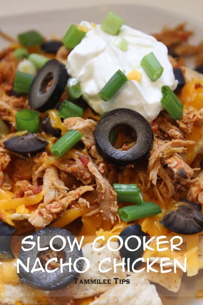 Slow Cooker Nacho Chicken