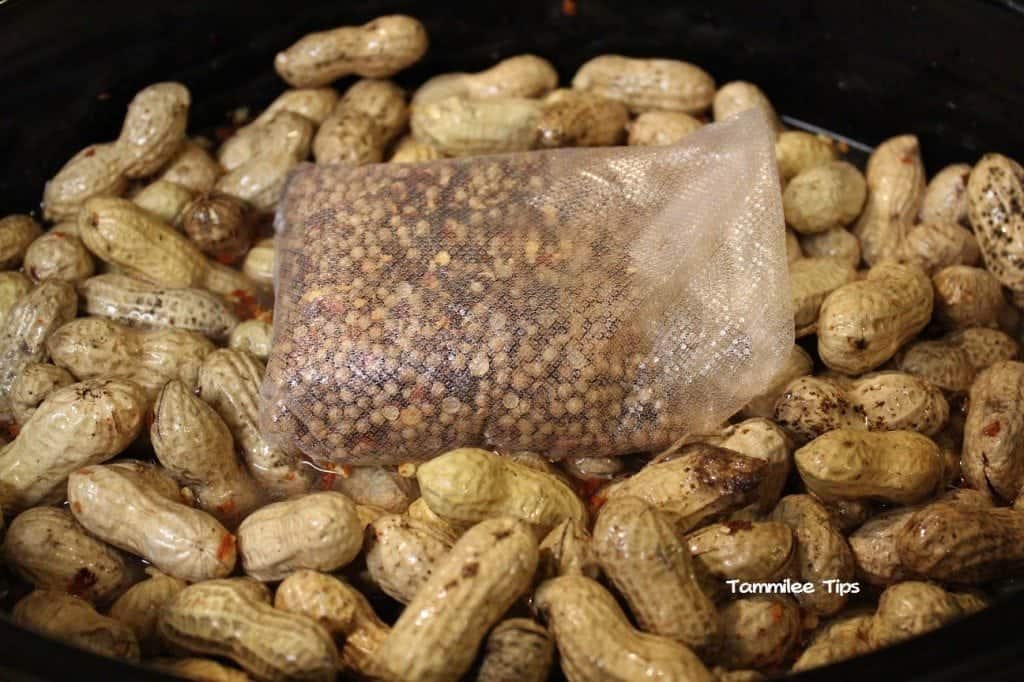 Crock Pot Cajun Boiled Peanuts