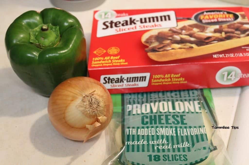 Philly Cheese Steak Stuffed Pepper Ingredients