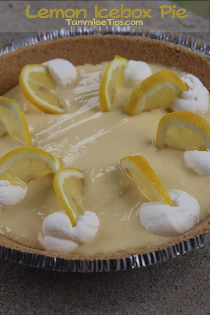 Lemon Icebox Pie Recipe
