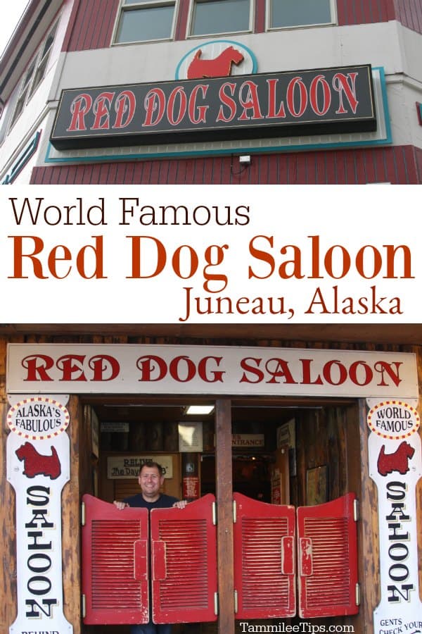 An evening at the Red Dog Saloon, Juneau Alaska