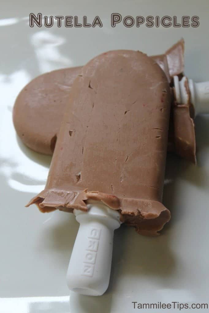 Nutella Popsicles Recipe