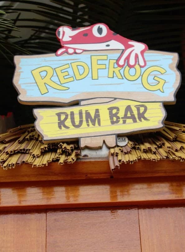 Carnival Breeze Red Frog Rum Bar