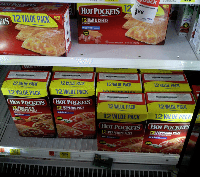 pockets pocket pizza pepperoni cheese croissant ham crust football walmart packs boxes flavors count buttery garlic
