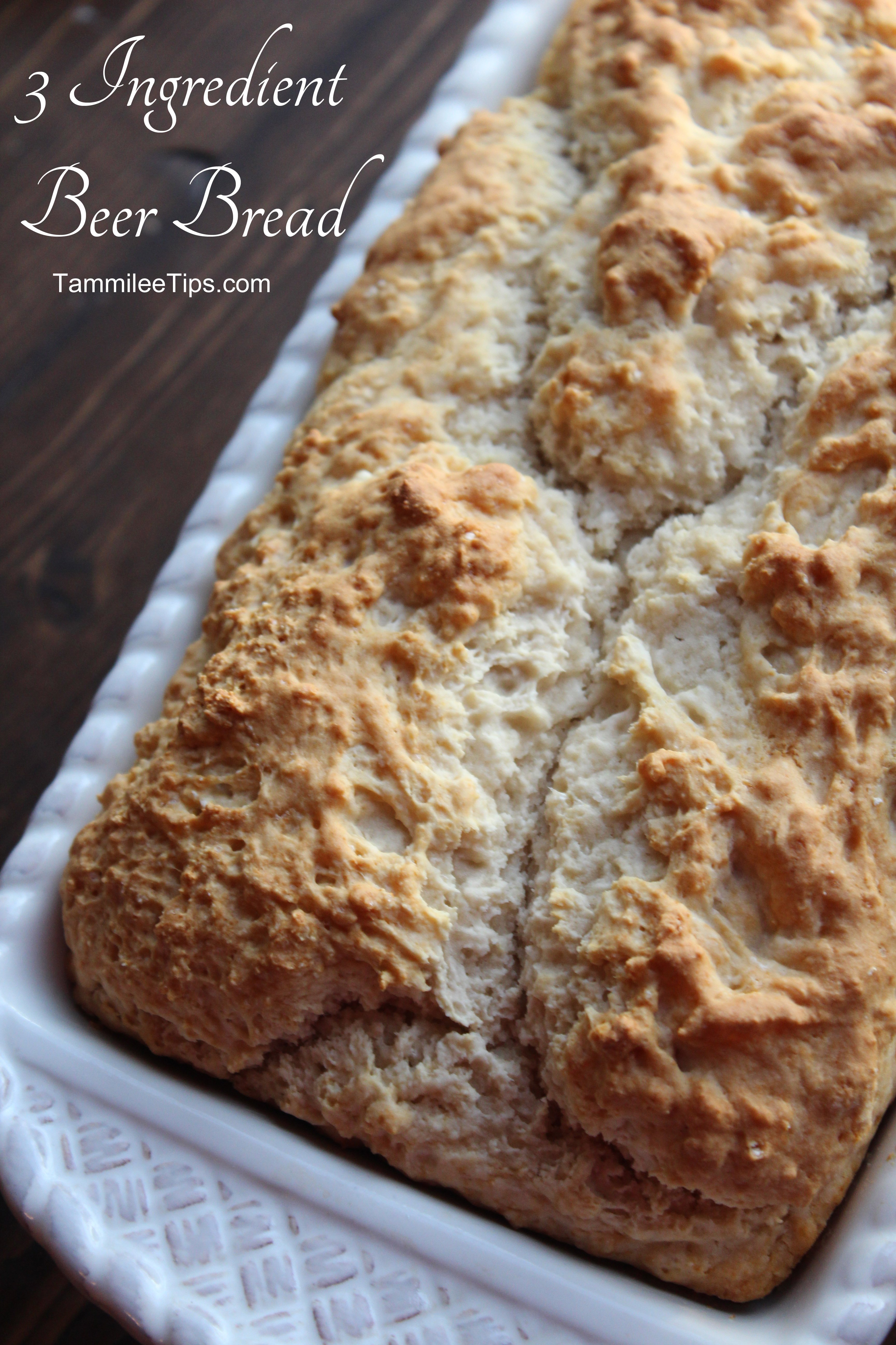 3 Ingredient Beer Bread