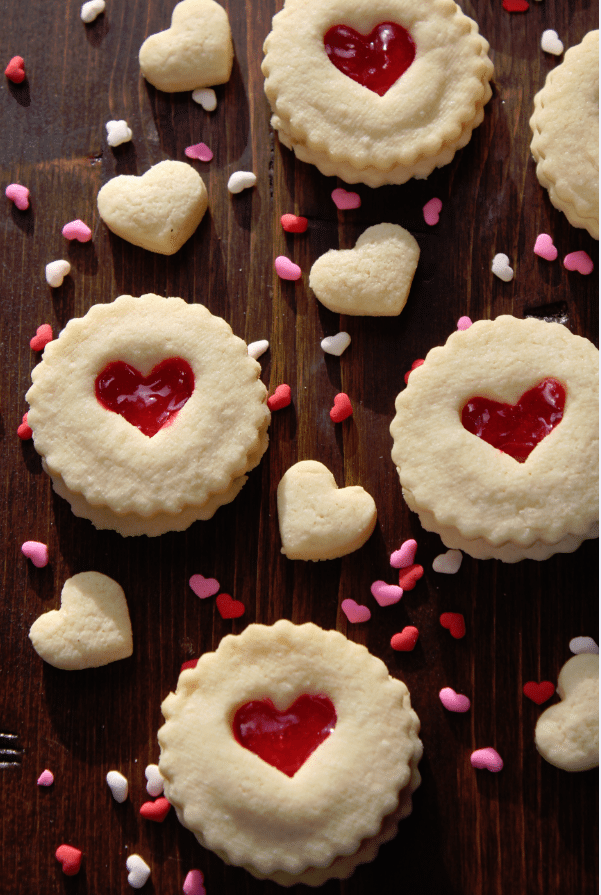 Red Heart Valentine's Day Cookies