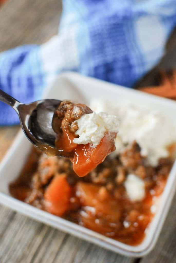 Apple Dump Cake 3 Ingredients