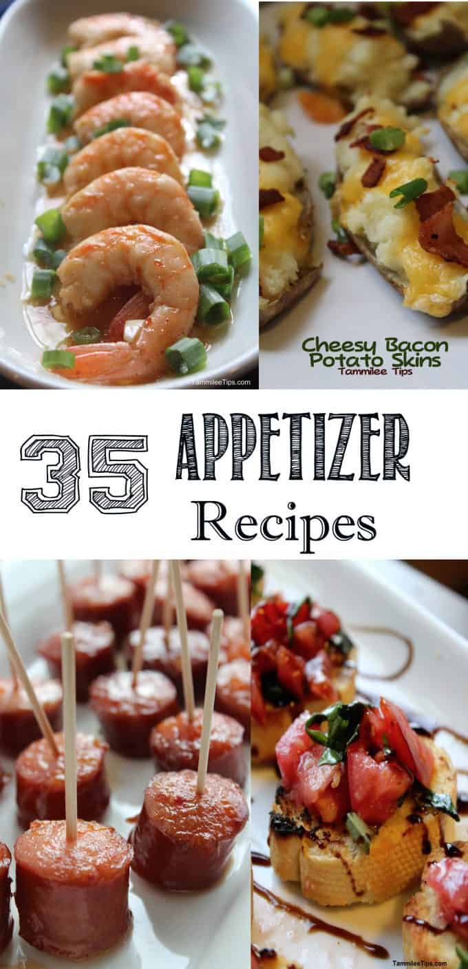 35 finger food appetizer recipes