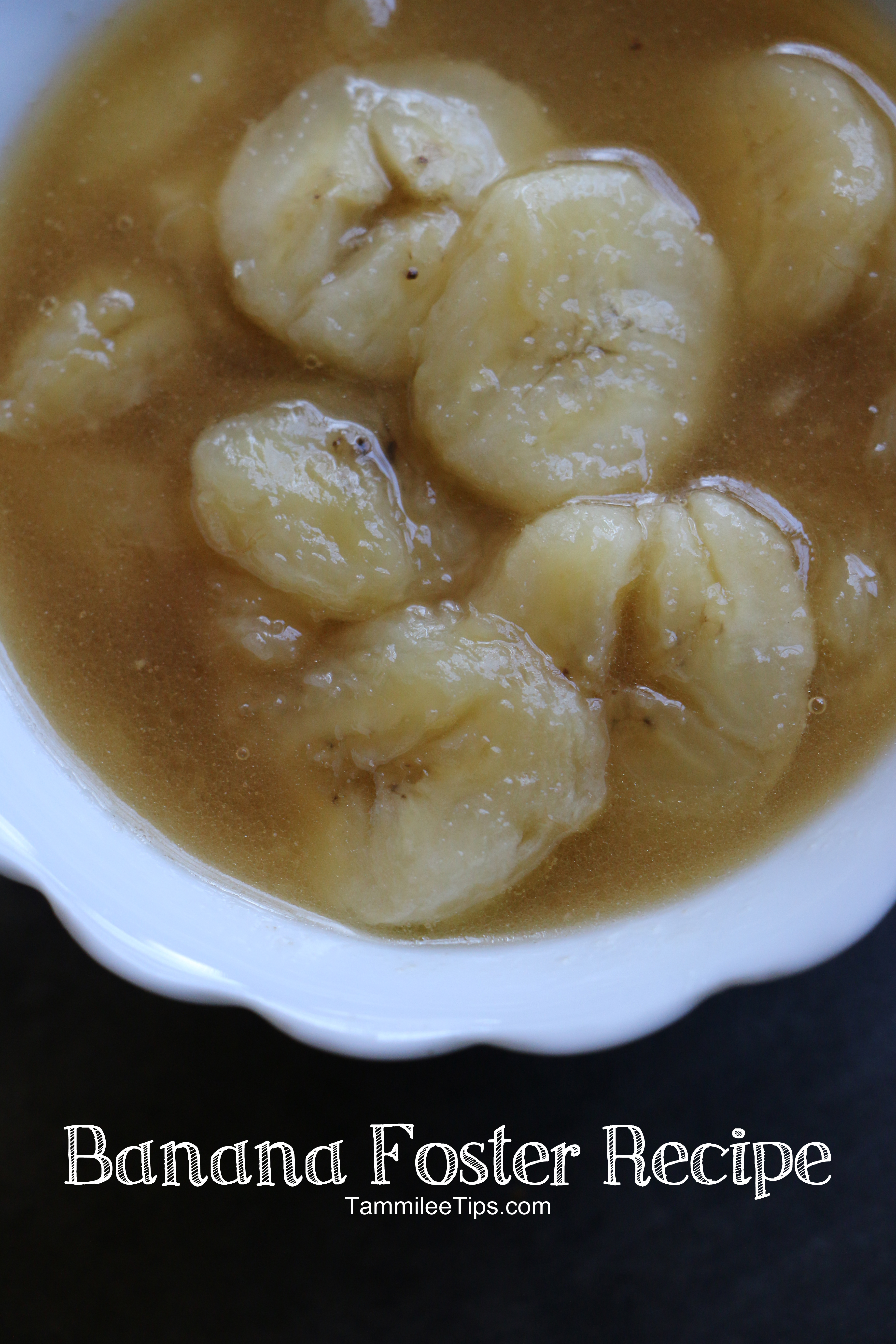 Individual Banana Foster Recipe Tammilee Tips