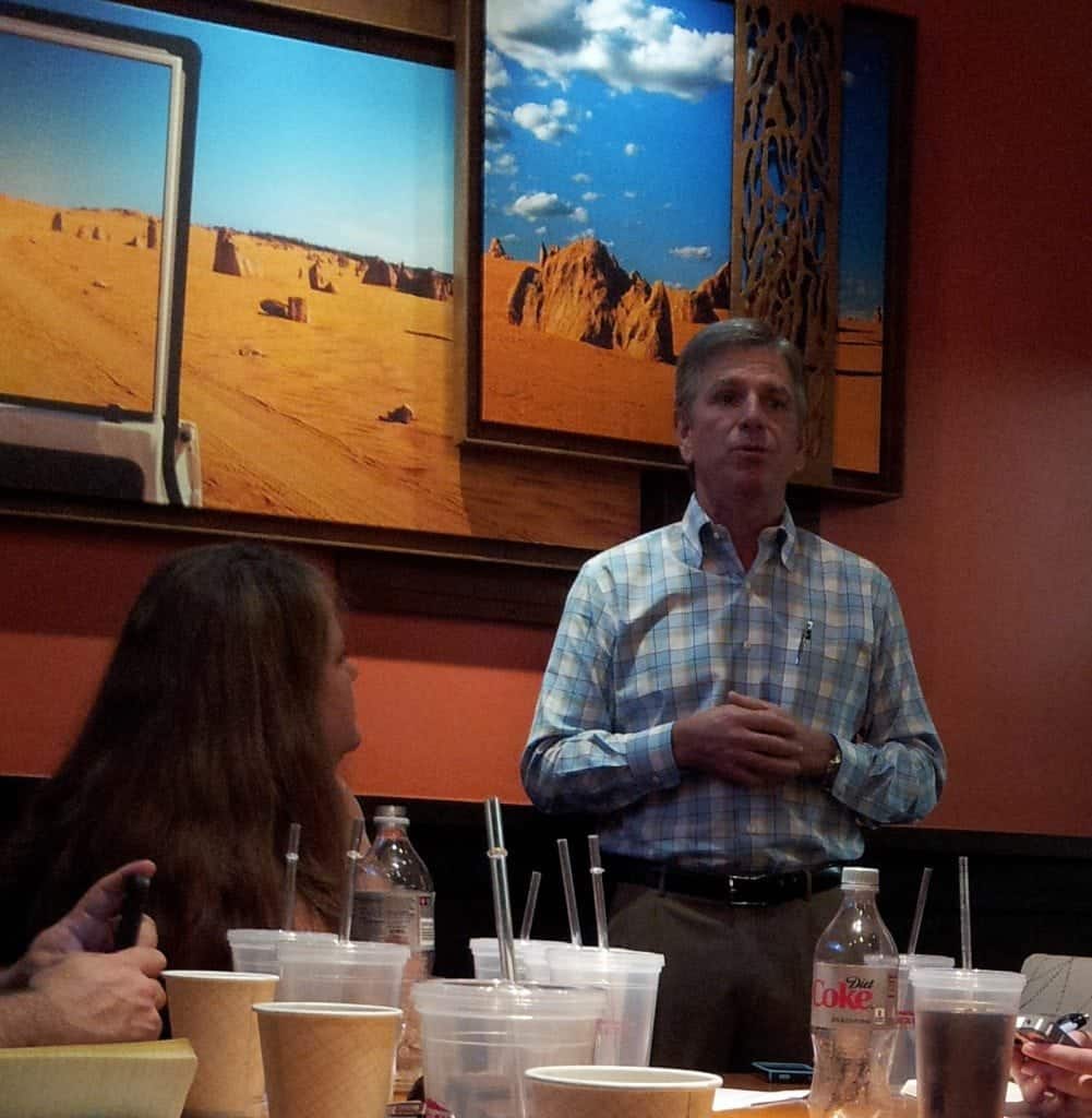 Outback President Jeff Smith