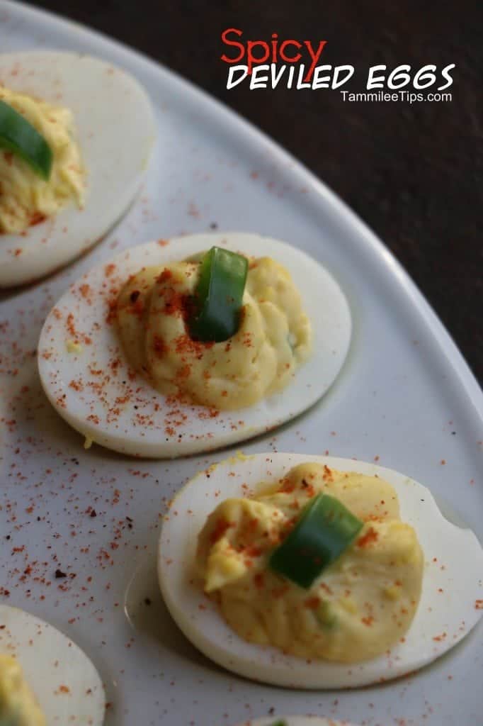 Spicy Deviled Eggs