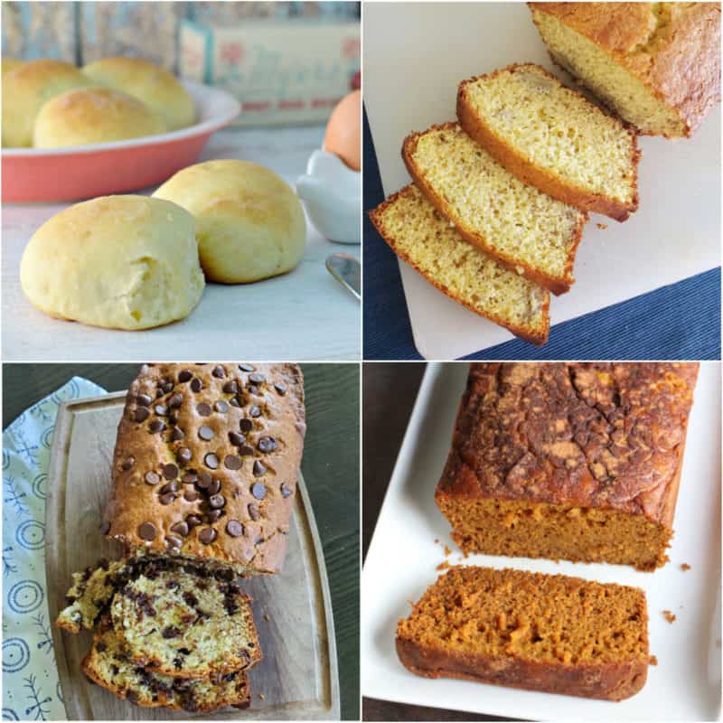 Collage of Bread Recipes