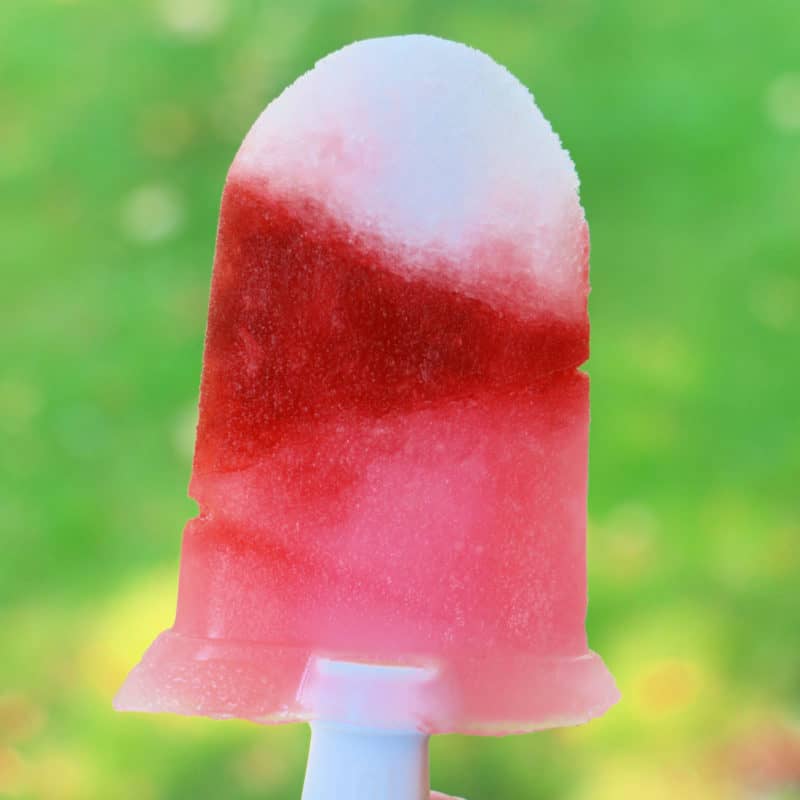 Black Cherry Lemonade Boozy Ice Pop