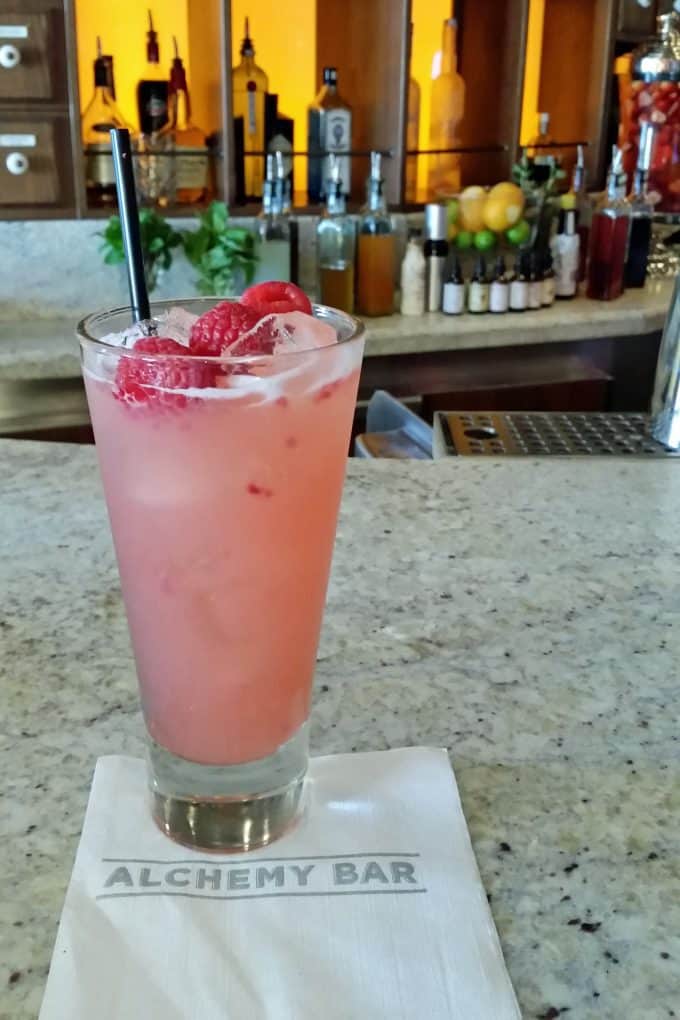 The Alchemy Bar on Carnival Cruises is the place to be! Tammilee Tips