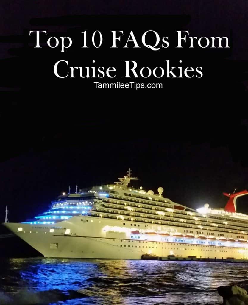 Top 10 FAQ from non cruisers