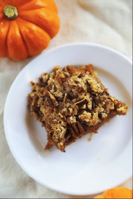 Pumpkin pie bars