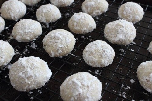 Snowball Cookies completed