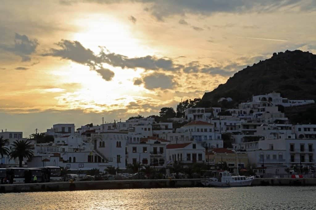 Blog Arriving in Patmos Greece by cruise ship