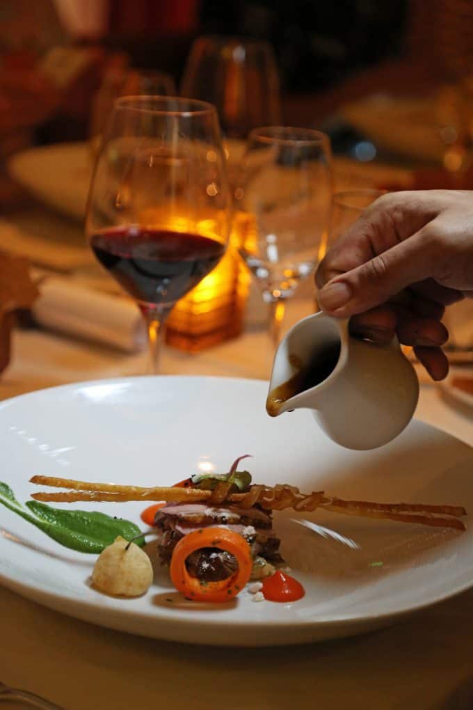 The Chef's Table on the Carnival Sunshine
