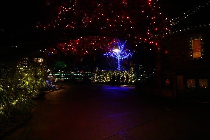 The Butchart Gardens, Christmas displays, Victoria, British